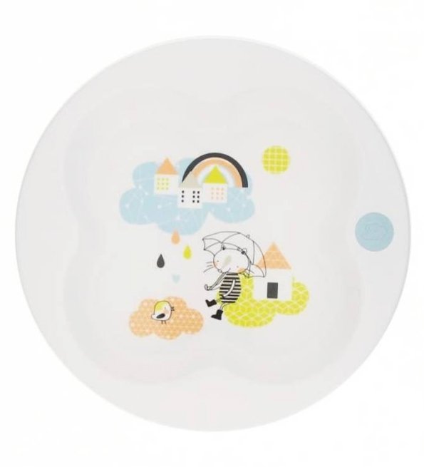 Bebe Confort - Assiette + Couvercle - Under The Rainbow (9M +)