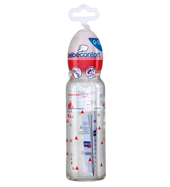 Bebe Confort - Biberon en verre 240 ml - Sport (0-12M +) – Image 2