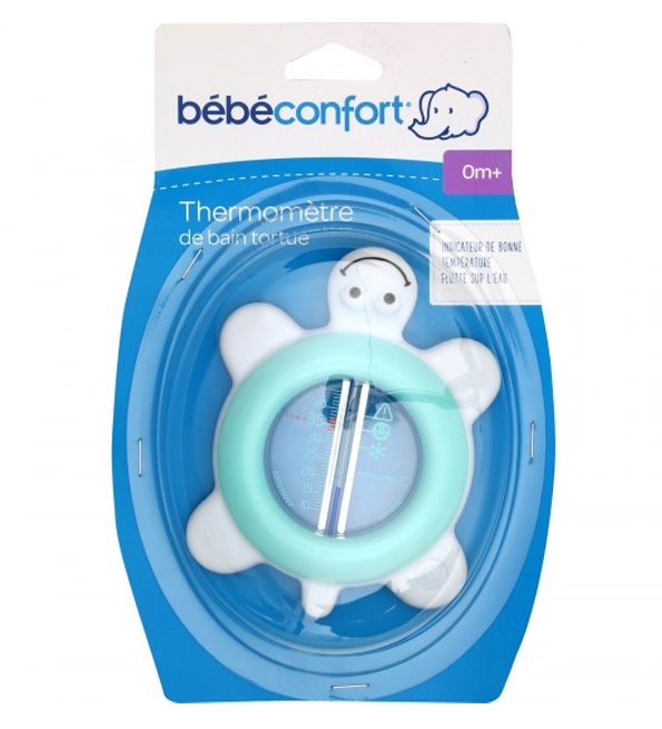 Bebe Confort - Thermomètre de bain tortue - Bleu Sailor (0M +)