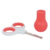 Bebe Confort - Ciseaux avec bouts arrondis - Rouge et blanc (1M +)