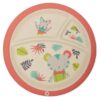 Bebe Confort - Assiette en Bambou avec compartiments - Jungle Vibes (18M +)