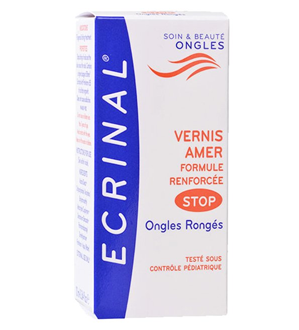 Ecrinal - Vernis Amer Stop ongles rongés - 10 ml