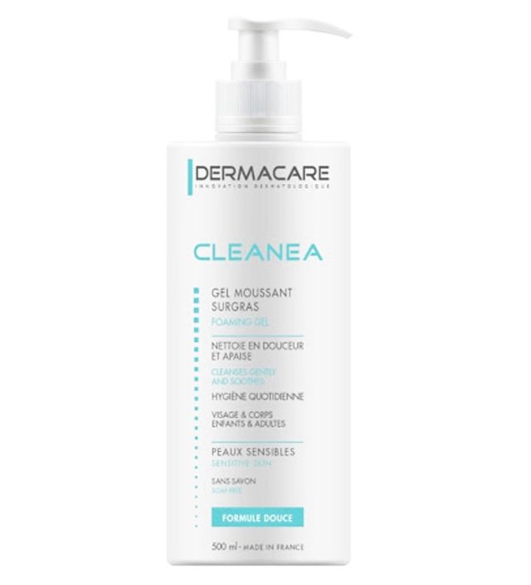 Dermacare - Cleanea Gel moussant surgras - 500 ml