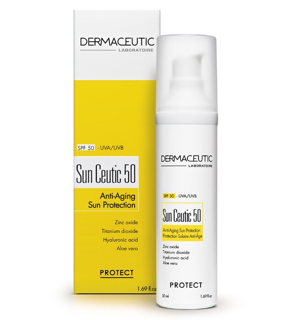 Dermaceutic - Sun Ceutic 50 Protection Solaire Anti-âge - 50 ml