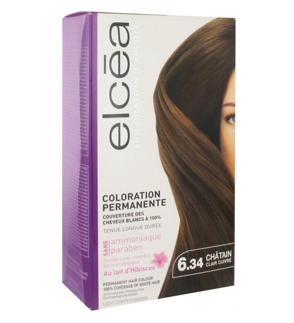 Elcea Coloration 6.34 Chatin Clair Cuivre