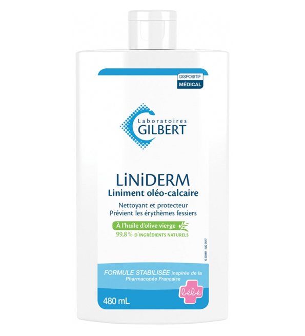 Gilbert Liniderm Liniment Oléo-Calcaire - 480 ml