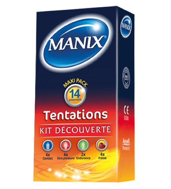 Manix Tentations Kit Découverte - 14 Piéces