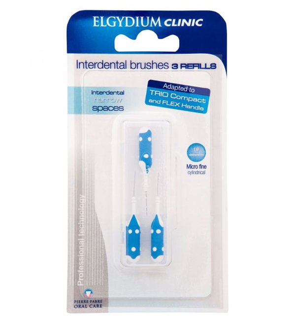 Elgydium Clinic - Recharges Brossettes 1.9 mm Hyper Fin - (x3)