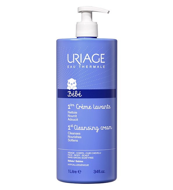 Uriage Bébé - 1ère Crème lavante - 1 L