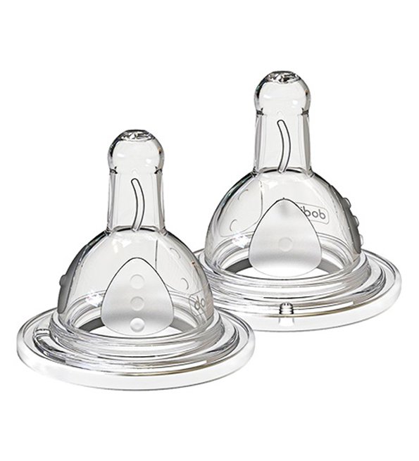 Dodie - Tétines Initiation+ col large (0-6 M) 3 vitesses Débit 2 (X2) – Image 2
