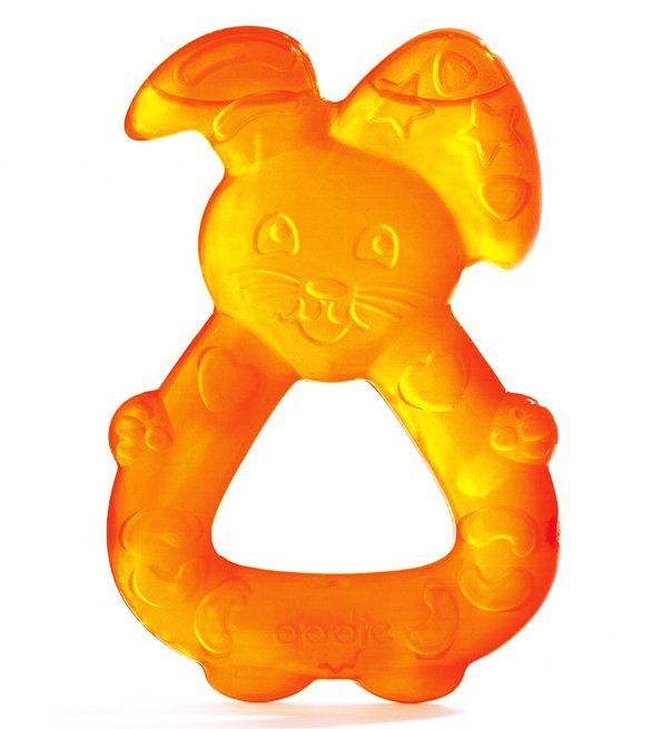 Dodie - Anneau de dentition réfrigéré (6M+) - Orange – Image 2