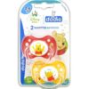 Dodie - Sucettes forme anatomique silicone Disney Baby Winnie l’Ourson (0-6 M) N°A62 - (x2)