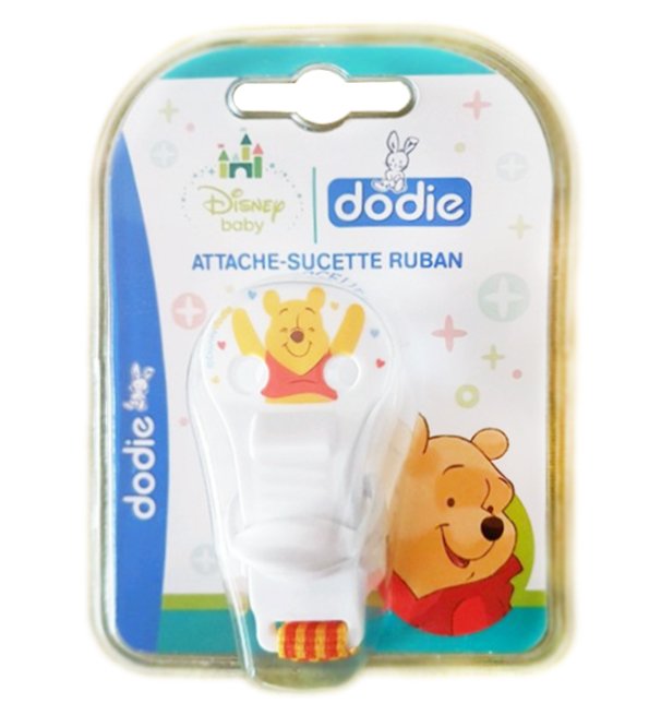 Dodie - Attache-sucette Ruban Disney Baby Winnie l’Ourson
