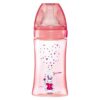 DODIE BIBERON INITIATION+ 270ML ROSE LICORNE 0-6 M TÊTE RONDE 3 VIT D2