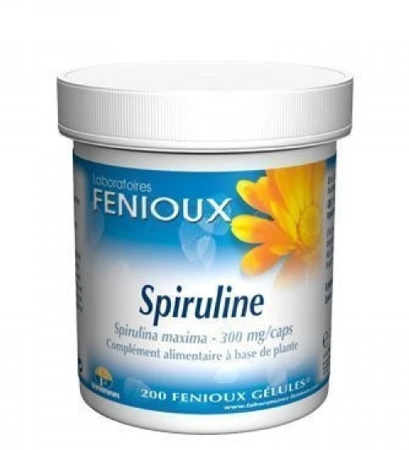 Fenioux Spiruline - 200 Gélules - 300 mg