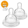 Avent - SCF634/27 - Tétine Anti-Colic 6 mois et + (Débit Rapide)
