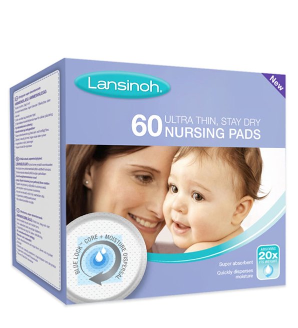 Lansinoh Coussinets d’allaitement jetable Blue Lock - 60 unités