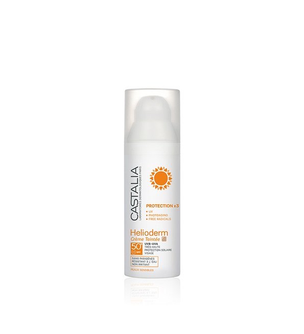 CASTALIA Helioderm Crème Teintée SPF 50+