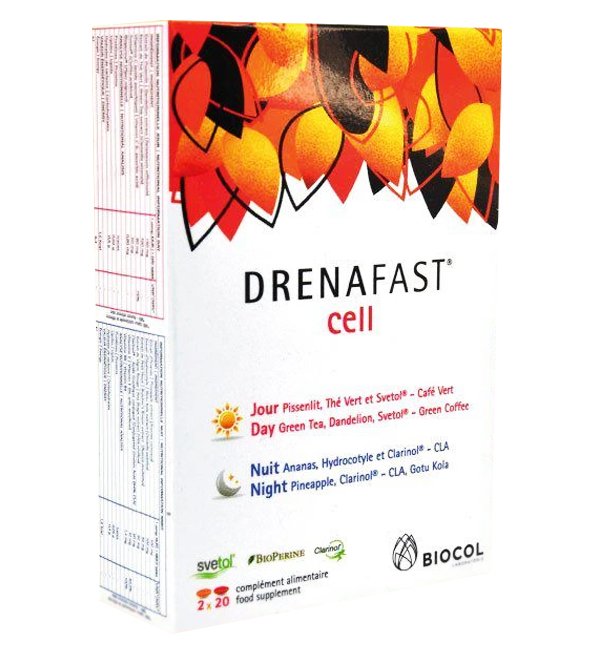 Biocol Drenafast Cell - 40 Comprimes