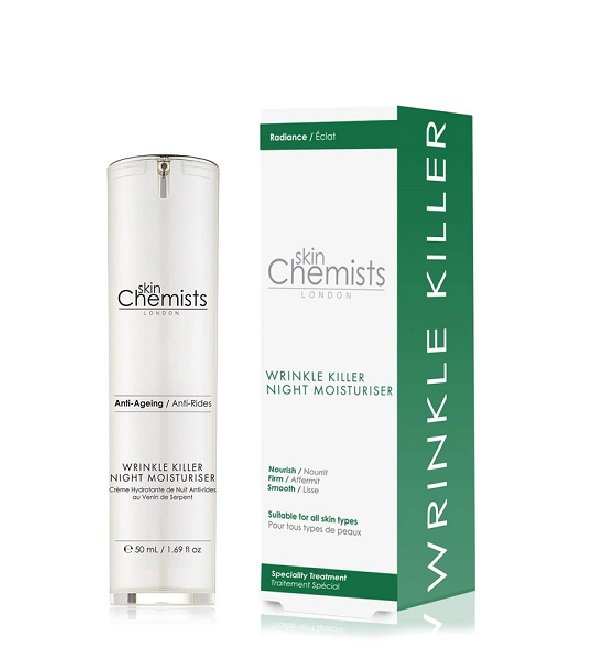 SkinChemists Crème Hydratante de Nuit Anti-Rides au Venin de Serpent 50ml