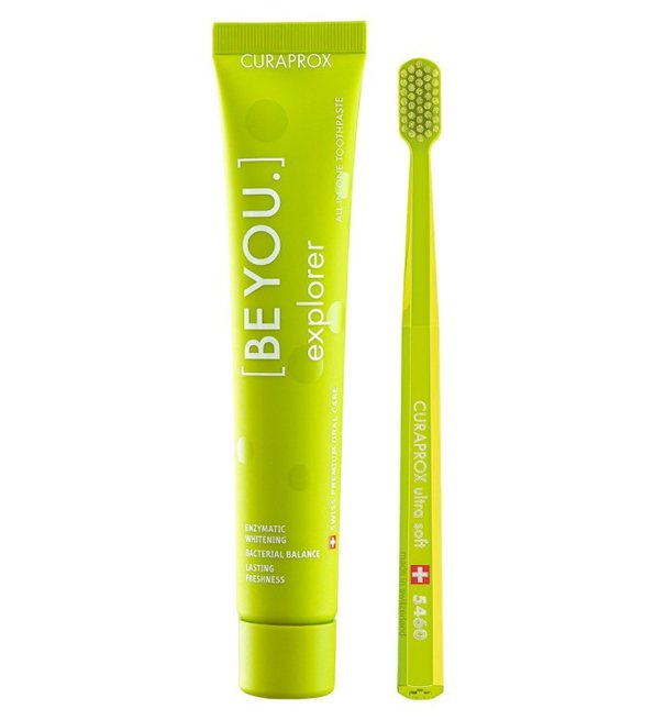 Curaprox - Be You Explorer Dentifrice Pomme-Aloe Vera - 90 ml – Image 2