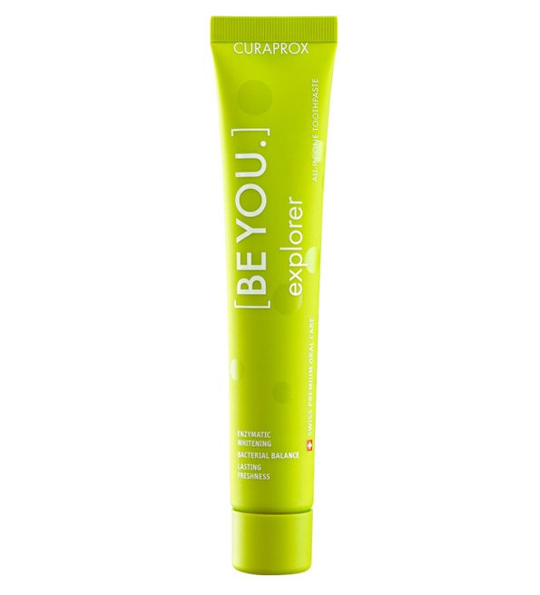 Curaprox - Be You Explorer Dentifrice Pomme-Aloe Vera - 90 ml