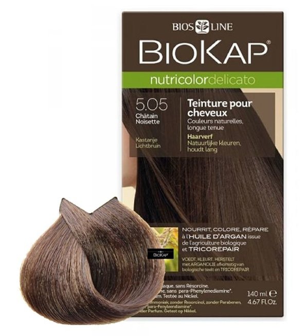 Biokap - Nutricolor Delicato 5.05 Châtain noisette – Image 2