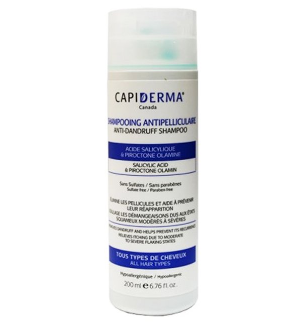 Capiderma - Shampoing Anti-pelliculaire - 200 ml