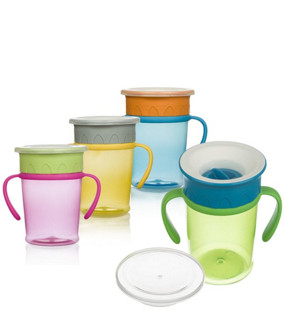 Bebedor gobelets anti gouttes poignee 270ml +9m 507