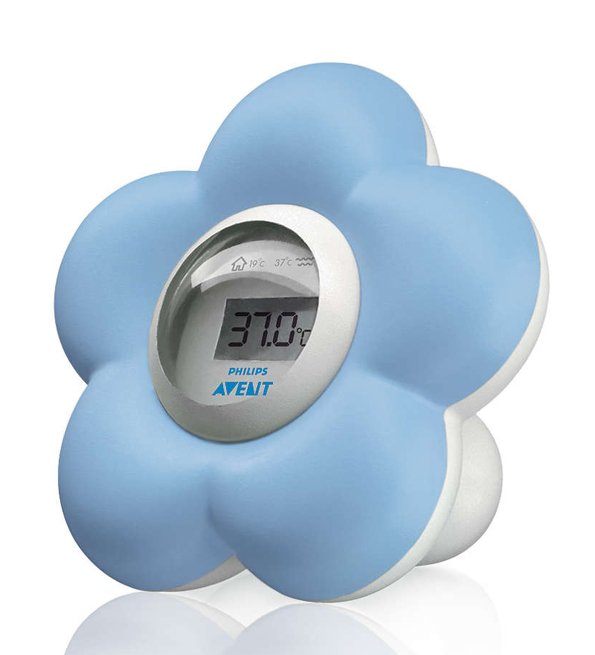 Avent - SCH550/20 - Thermomètre bain et chambre pour bébé (Bleu) – Image 2