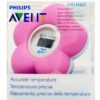 Avent - SCH550/21 - Thermomètre bain et chambre pour bébé (Rose)