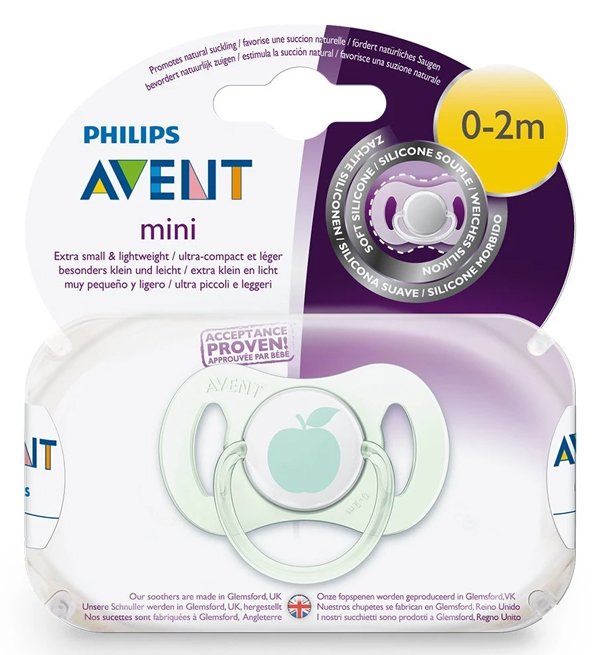 Avent - SCF151/00 - Sucette Nouveau-Né - 0-2 mois