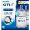 Avent - SCF560/62 - Biberon Classic + X2 125ml - 0 mois et + (Débit nouveau né)