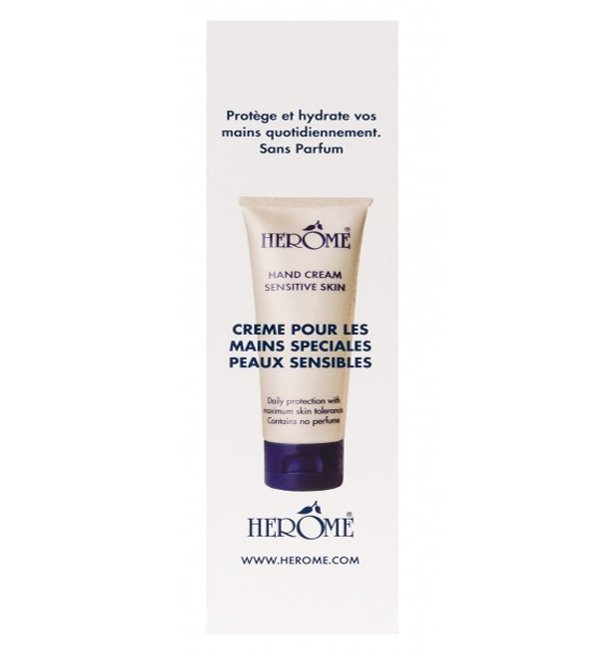 Herôme Crème Mains Peaux Sensibles - 75 ml – Image 2