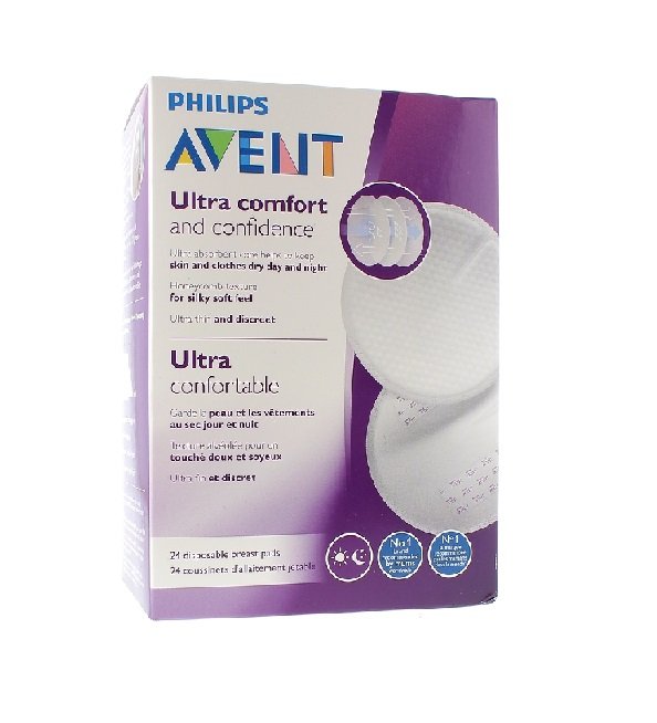 Avent Coussinets par jour 24pcs scf254/24