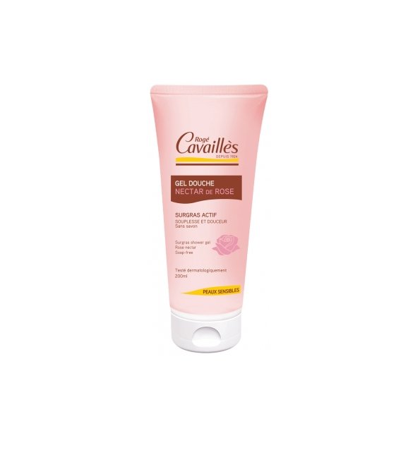 Rogé Cavaillès Gel Douche Surgras Extra-Doux Nectar de Rose 200 ml