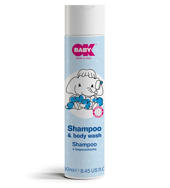 Okbaby Shampooing & gel Douche 250ml