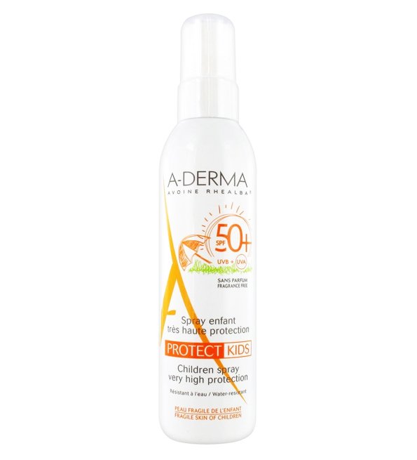 A-Derma Protect Kids Spray Enfant très haute protection SPF 50+ - 200 ml
