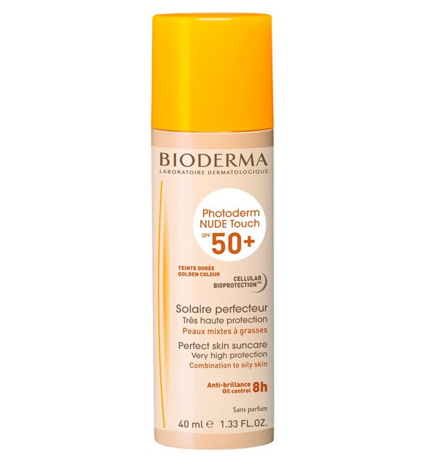 Bioderma - Photoderm Nude Touch Spf 50+ Teinte Dorée - 40 ml