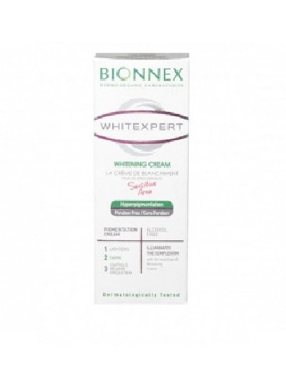 Bionnex whitexpert creme eclaircissante zone sensible 50ml