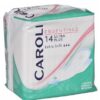 CAROLI SERVIETTES PÉRIODIQUES ULTRA PLUS CAPACITÉ D'ABSORPTION 3 GOUTTES X14