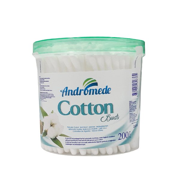 Andromede Cotton Tige Buds 200 pièce