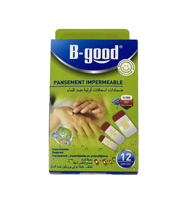 B-good pansements impermeable 12pcs/unites