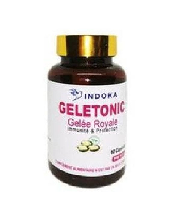 Indoka Geletonic Gelée Royale Immunité & Protection 60 Capsules