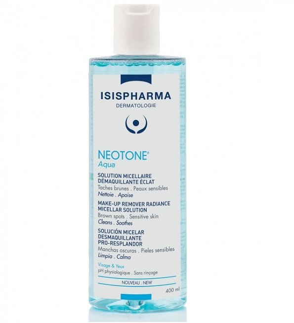 ISISPHARMA NEOTONE Aqua Solution Micellaire Démaquillante éclat 400ml