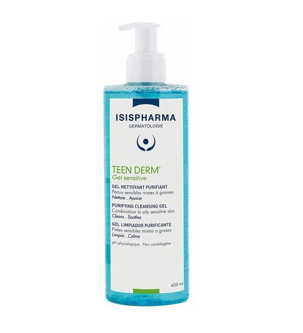 TEEN DERM GEL SENSITIVE 400ML