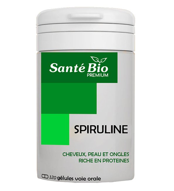 Santé Bio Spiruline 120gelules