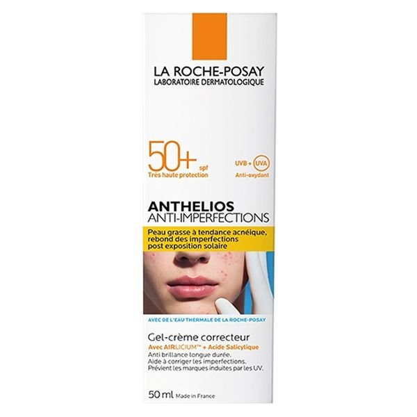 La Roche-Posay Anthelios Crème Solaire Anti-Imperfections SPF50+ Peau Grasse Acnéique | 50ml – Image 2