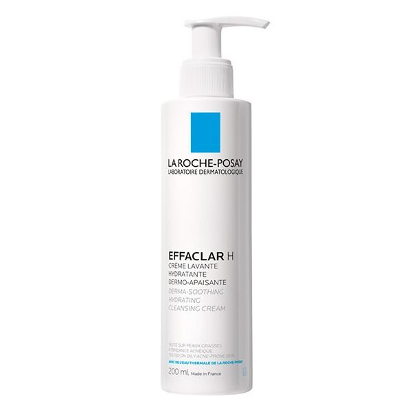 La Roche-Posay Effaclar H Crème Lavante Hydratante Peau Grasse Desséchée | 200ml