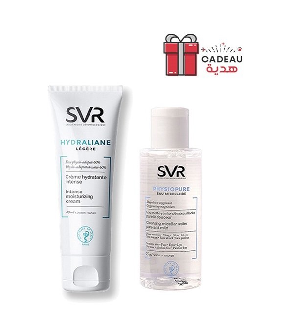 SVR HYDRALIANE Légère 40 ML + Physiopure Eau Micellaire 75ml Offerte
